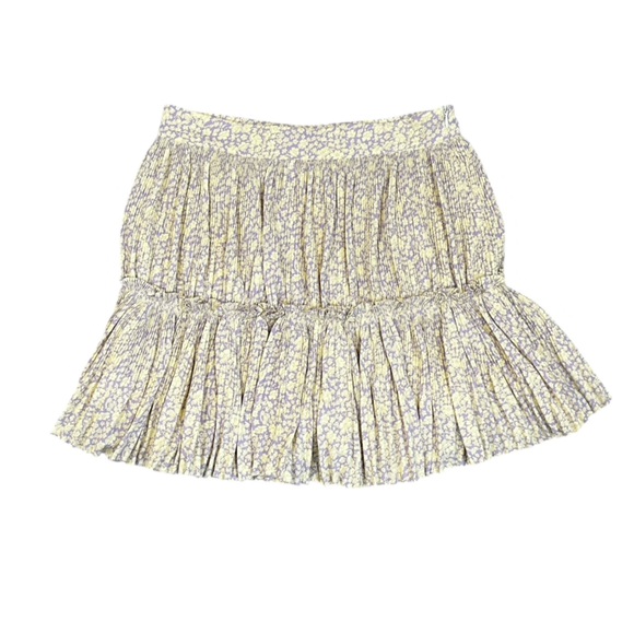 Cider Ditsy Ruffle Mini Skirt Size Medium - Picture 2 of 5